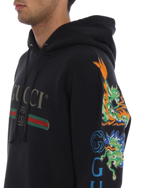 gucci hoodie dragon|gucci genuine hoodie.